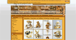 Desktop Screenshot of myteddys.de